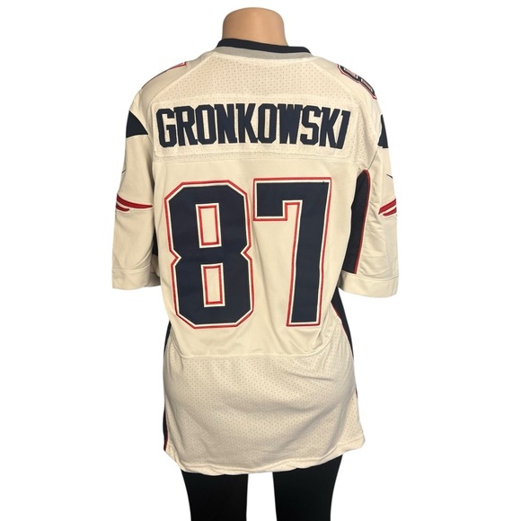 Nike NFL New England Patriots Jersey 87 Rob Gronkowski - Picture 8 of 12